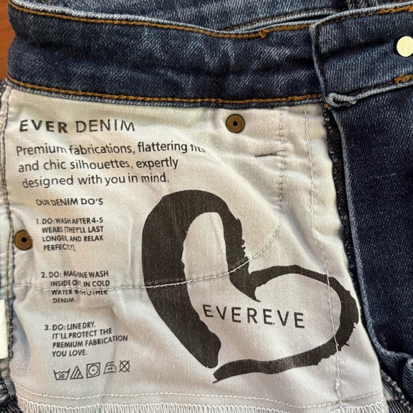 NWOT EVEREVE Ever Straight Jeans - Picture 6 of 12